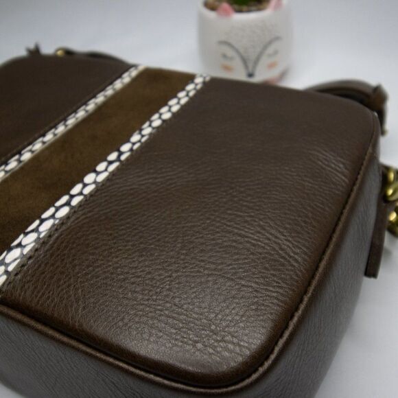 NEW Madewell Suede Inset Large‎ Transport Camera Bag - Picture 5 of 14